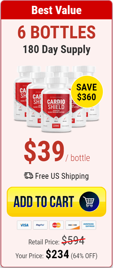 Cardio Shield 6 bottle